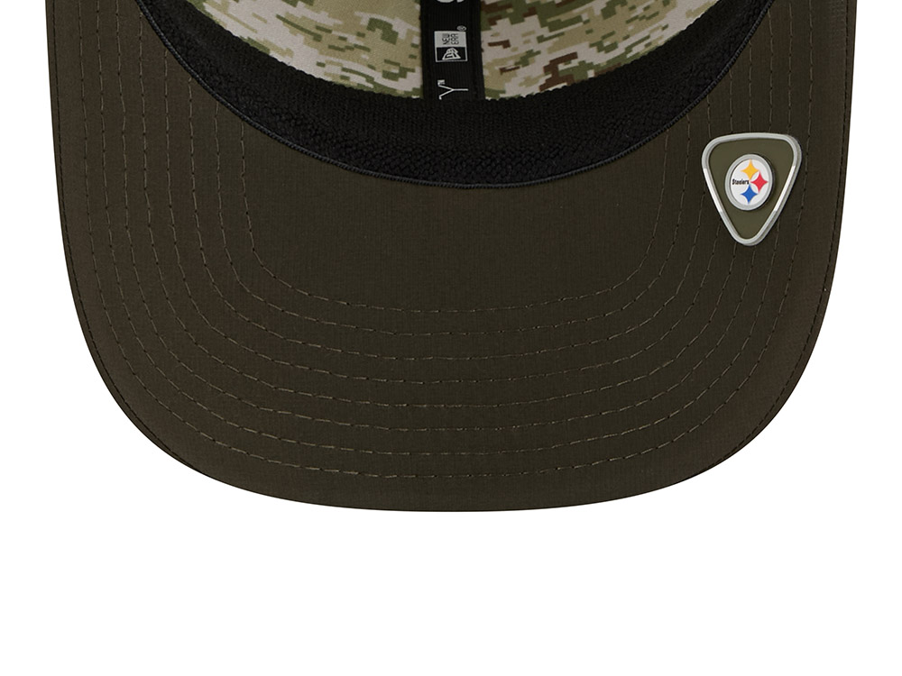 New Era Pittsburgh Steelers Salute To Service 2025 9Seventy Snapback Gorra