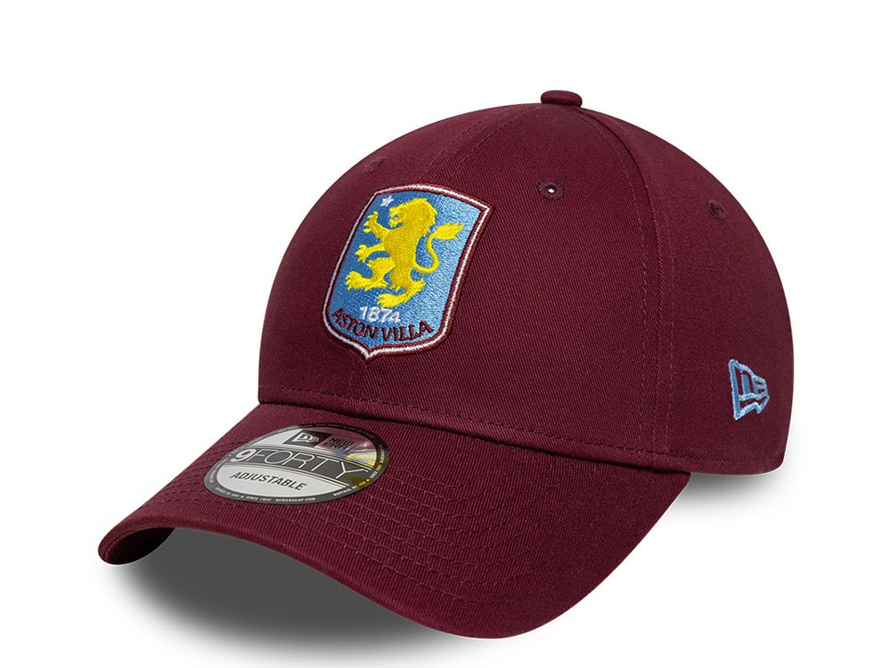 New Era Aston Villa Fc Maroon 9Forty Snapback Gorra