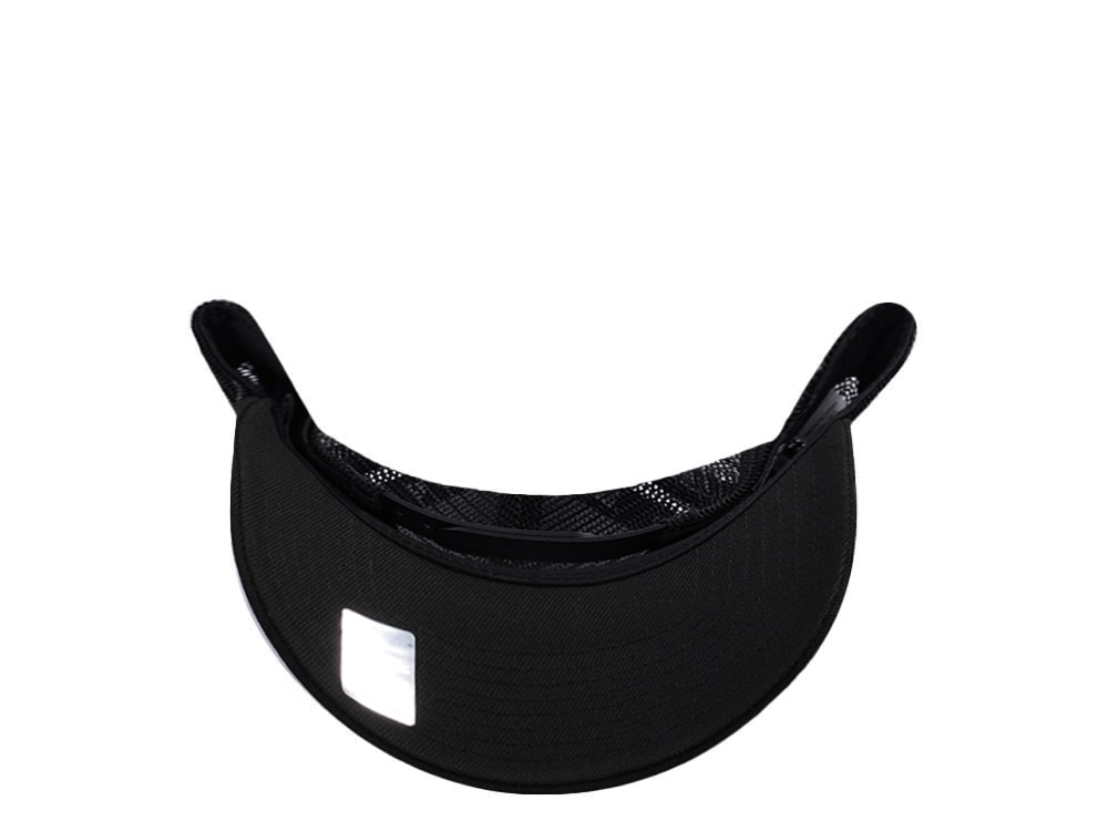 New Era Chicago Blackhawks Black Prime Edition 9Forty A Frame Trucker Snapback Gorra