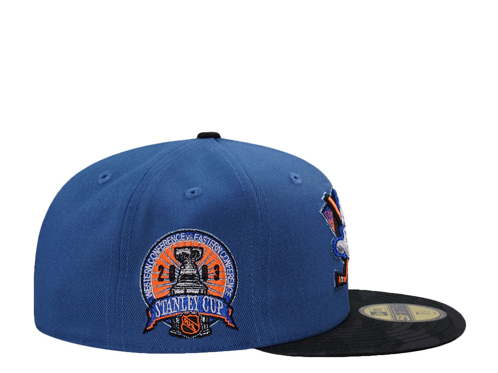 New Era Anaheim Ducks Stanley Cup 2003 Indigo Blue Two Tone Edition 59Fifty Fitted Gorra