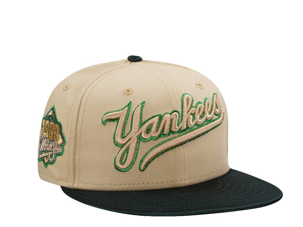 New Era New York Yankees World Series 1999 Vegas Gold Two Tone Edition 59Fifty Fitted Gorra