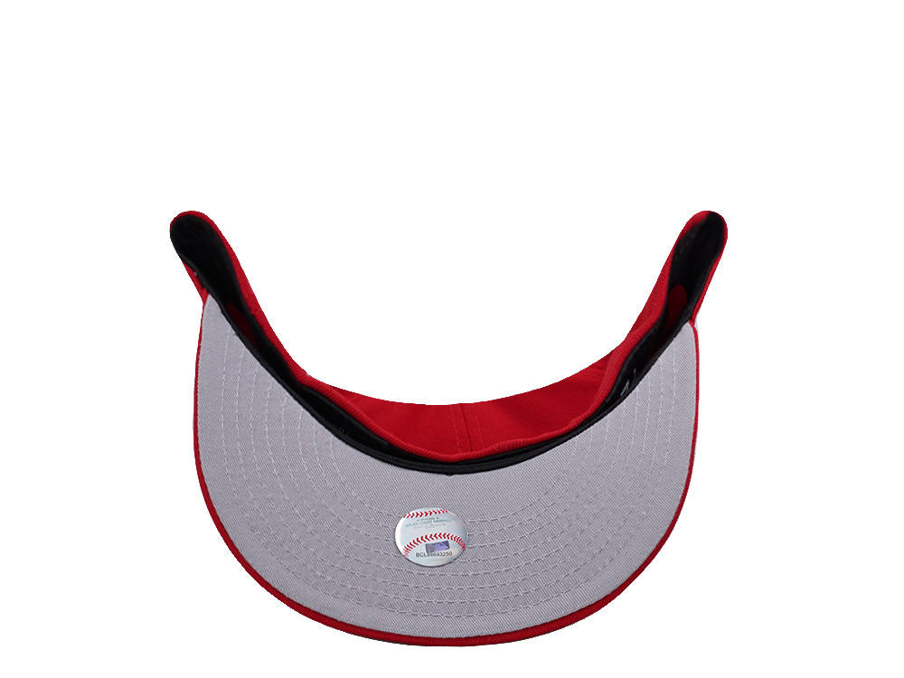 New Era Philadelphia Phillies Scarlet Prime Edition 59Fifty Pre Curved Fitted Gorra