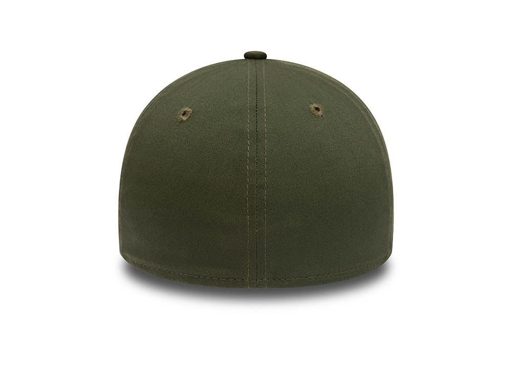 New Era New York Yankees League Essential Olive 39Thirty Stretch Gorra