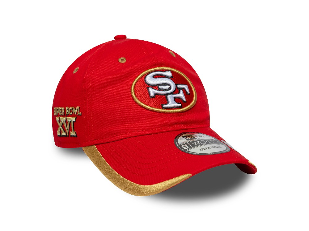 New Era San Francisco 49ers Super Bowl XVI Edition 9Twenty Snapback Gorra