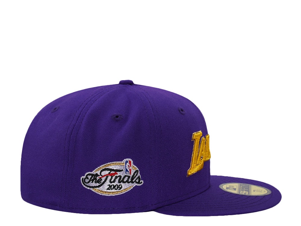 New Era Los Angeles Lakers Finals 2009 Purple Prime Edition 59Fifty Fitted Gorra