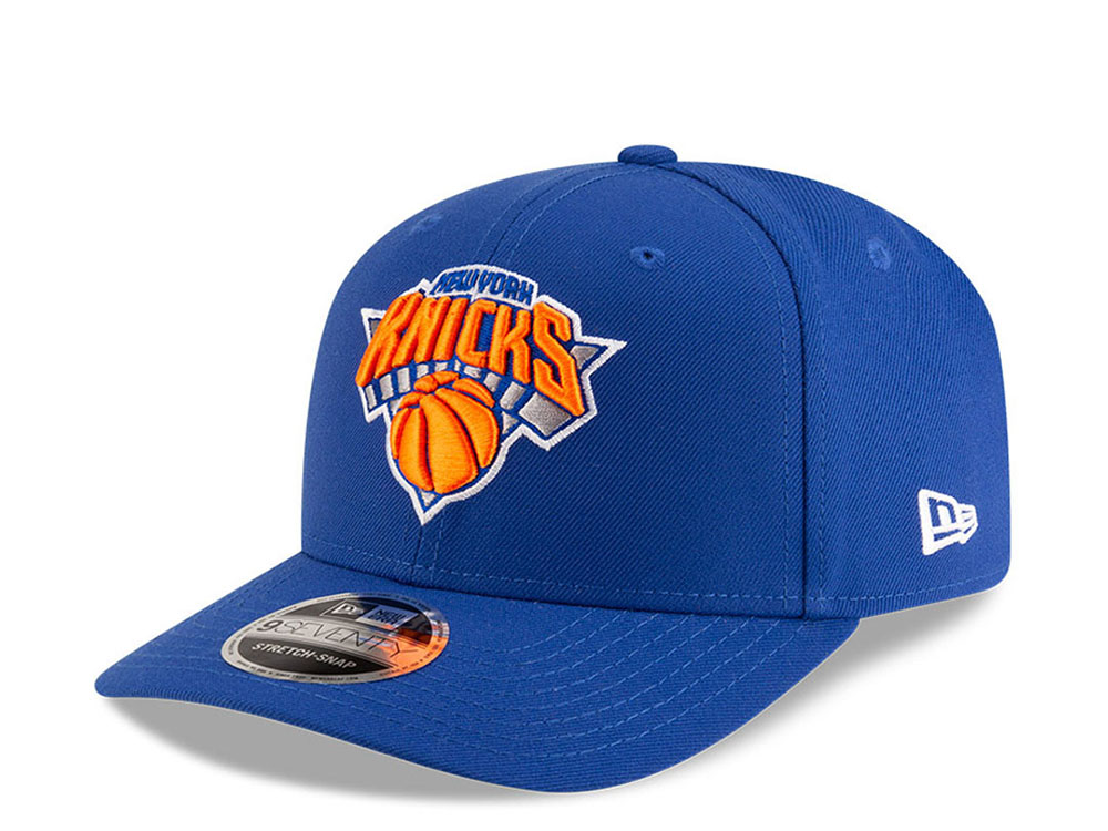 New Era New York Knicks NBA Team Blau Edition 9Seventy Snapback Gorra