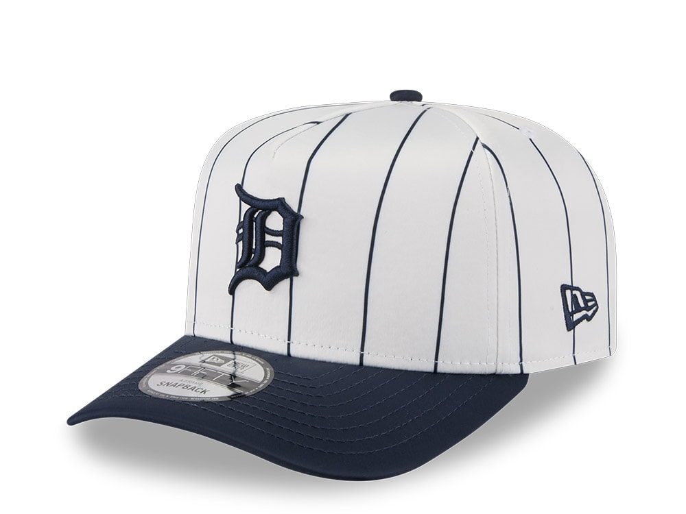 New Era Detroit Tigers Satin Pinstripe 9Fifty A Frame Snapback Gorra
