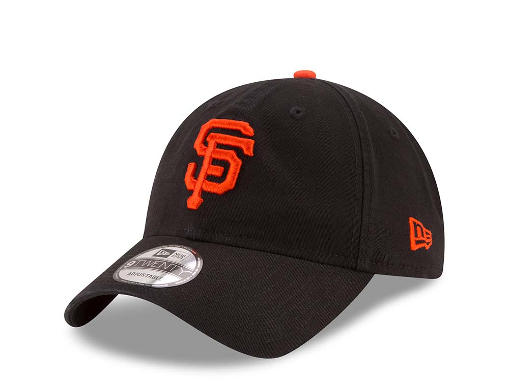 New Era San Francisco Giants Black Core Classic 9Twenty Strapback Gorra