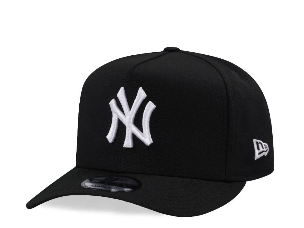 New Era New York Yankees Black Classic Edition 9Fifty A Frame Snapback Gorra