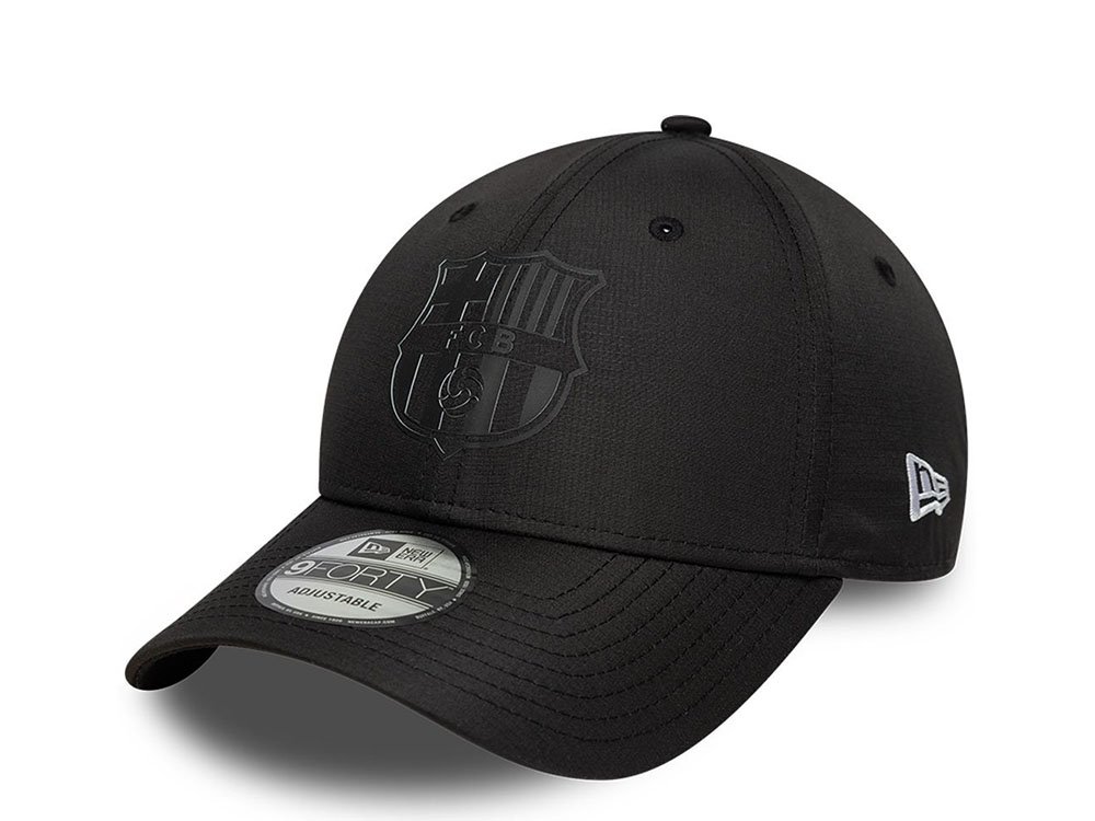 New Era Barcelona Black Ripstop Fc 9Forty Strapback Gorra