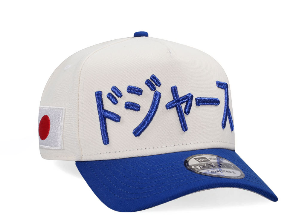 New Era Los Angeles Dodgers Kanji Chrome Two Tone Edition 9Forty A Frame Snapback Gorra