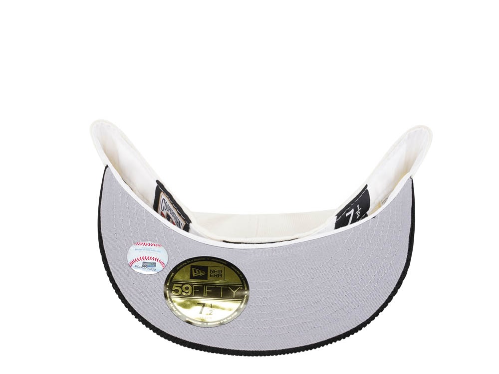 New Era Seattle Mariners Cream Cord Brim Prime Edition 59Fifty Fitted Gorra