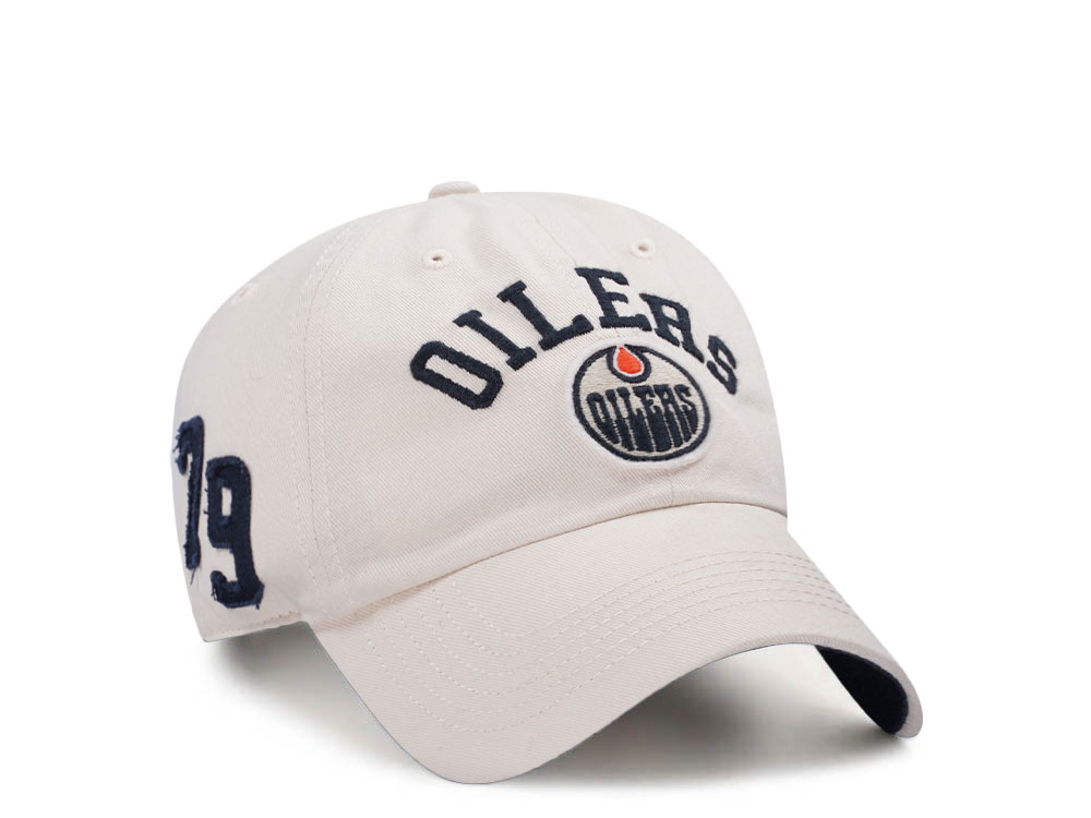 47Brand Edmonton Oilers Sandstorm Clubhouse Clean up Snapback Gorra