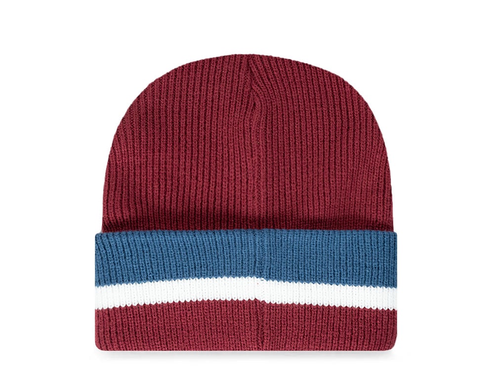 47Brand Colorado Avalanche Cardinal Split Gorro