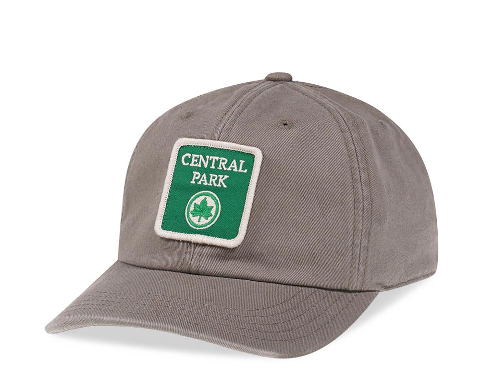 American Needle Central Park Green Vintage Casual Strapback Gorra