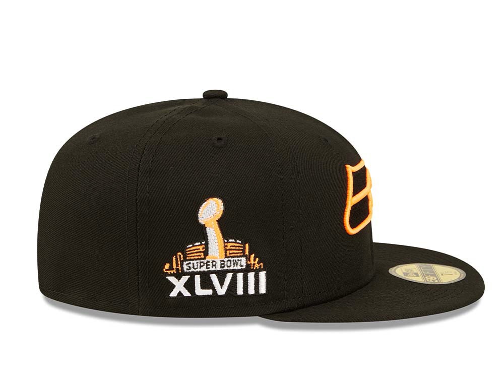 New Era Seattle Seahawks Super Bowl XLVIII Black Summerpop Edition 59Fifty Fitted Gorra