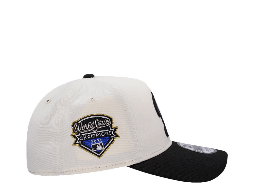 New Era Los Angeles Dodgers World Series Champions Chrome Two Tone Edition 9Forty A Frame Snapback Gorra