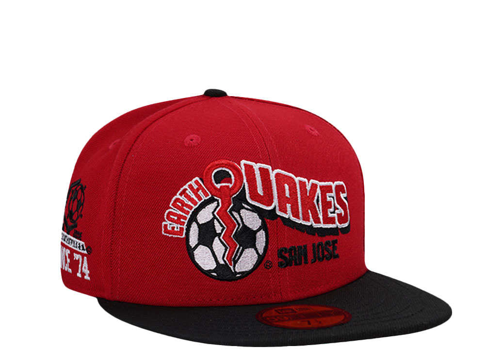 New Era San Jose Earthquakes MLS Throwback Two Tone Edition 59Fifty Fitted Gorra