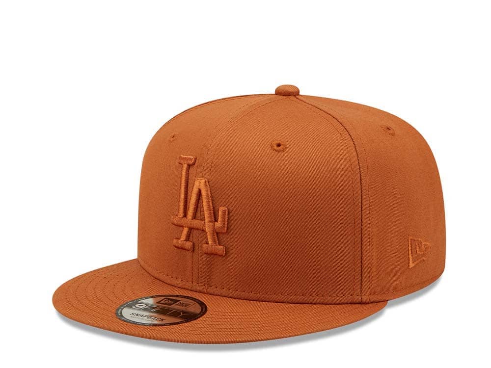 New Era Los Angeles Dodgers Essential Orange 9Fifty Snapback Gorra