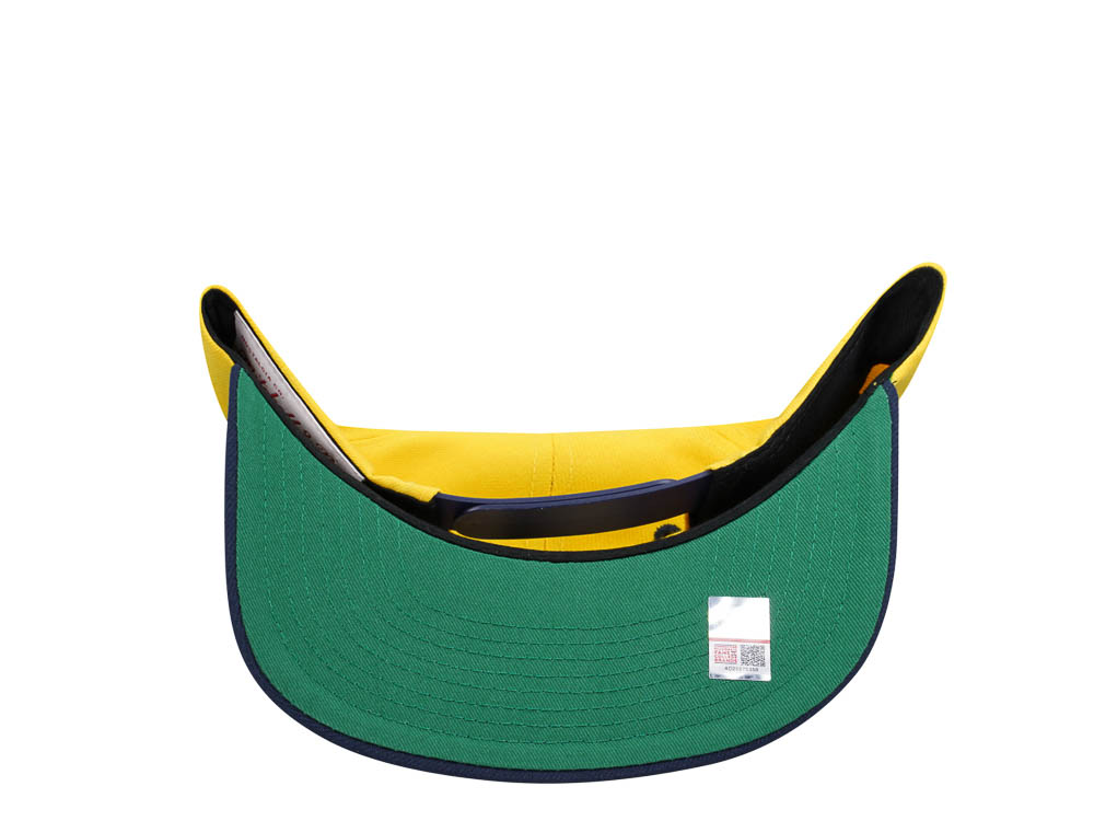 Mitchell & Ness University of Michigan Transcript Two Tone Snapback Gorra
