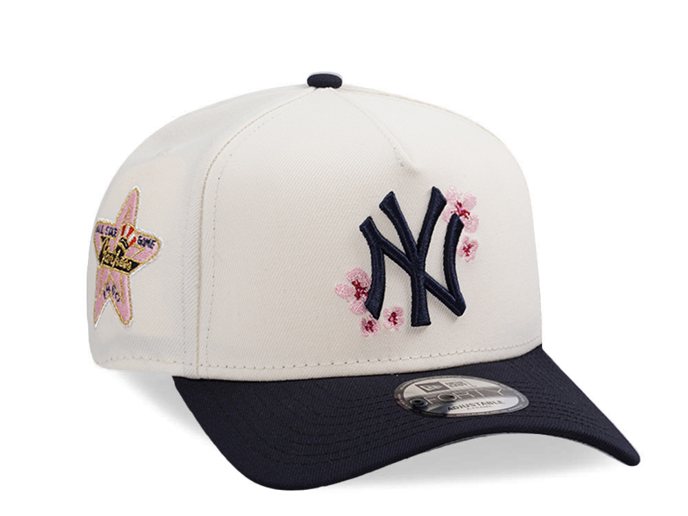 New Era New York Yankees All Star Game 1960 Chrome Two Tone Edition 9Forty A Frame Snapback Gorra
