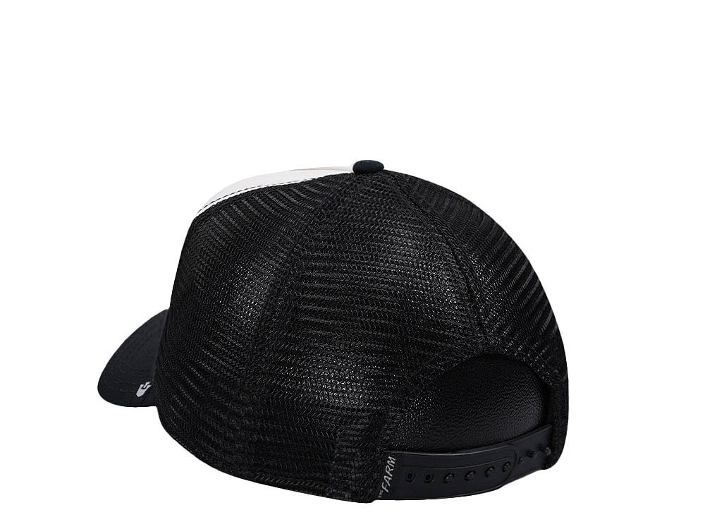 Goorin Bros The Baddest Boy Black/White Trucker Snapback Gorra