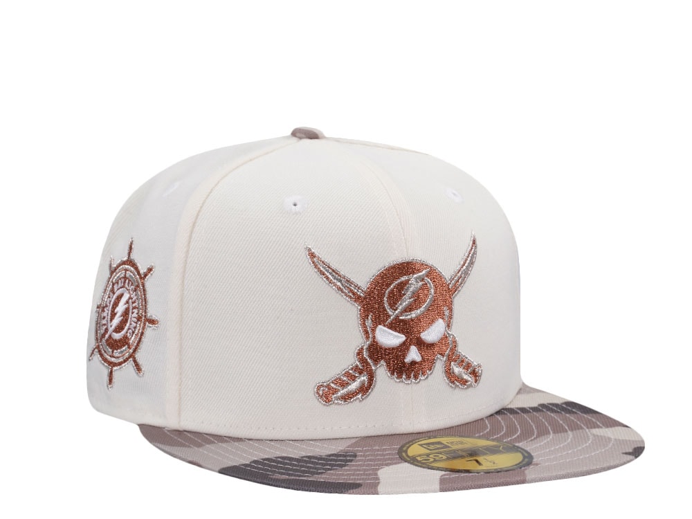 New Era Tampa Bay Lightning Gasparilla Chrome Camo Edition 59Fifty Fitted Gorra