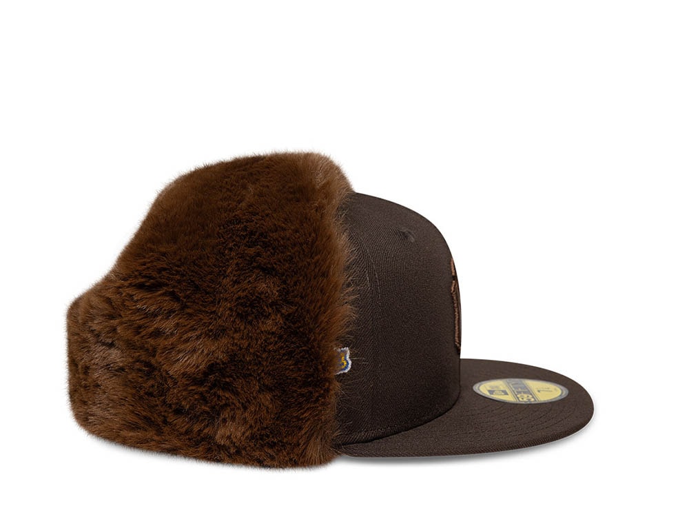 New Era New York Yankees World Series 1996 Brown Prime Edition 59Fifty Dogear Fitted Gorra