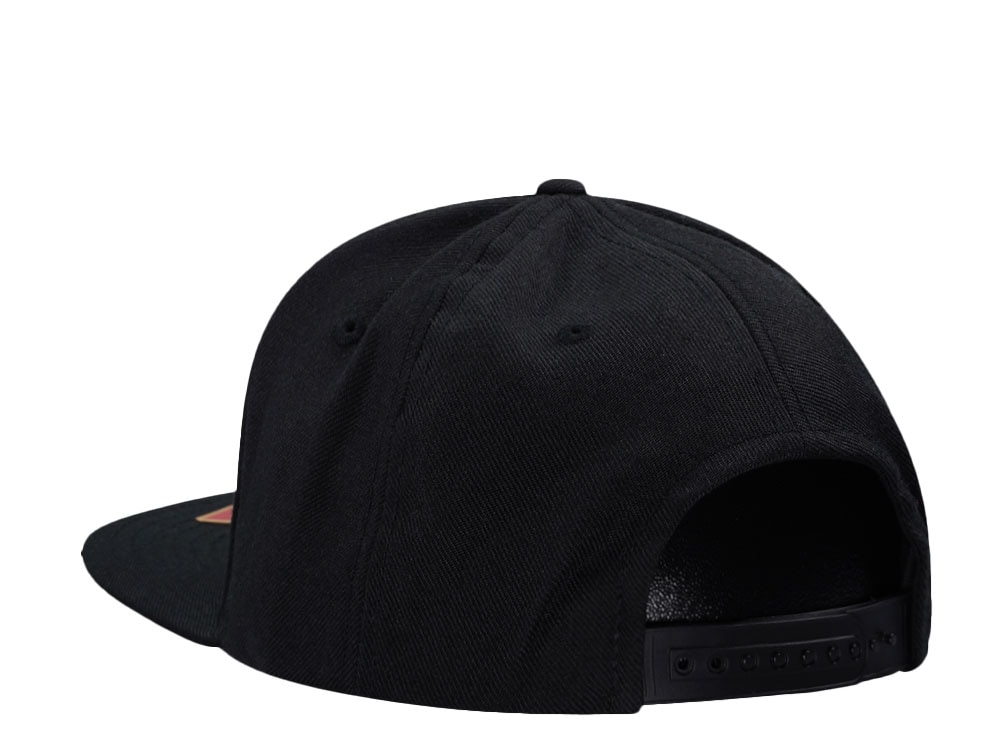 American Needle Anaheim Ducks Black Snapback Gorra