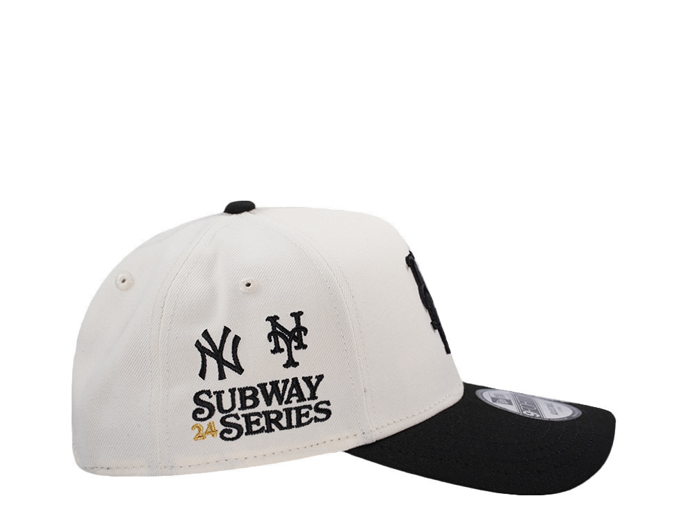 New Era New York Mets Subway Series Chrome Two Tone Edition 9Forty A Frame Snapback Gorra