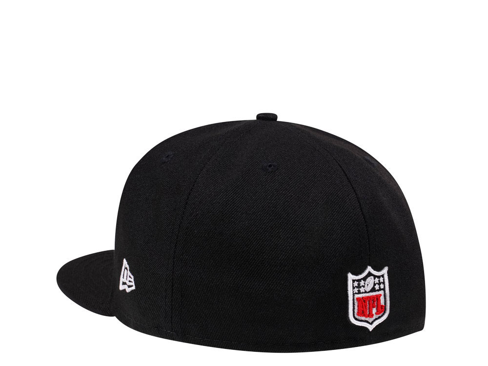 New Era Pittsburgh Steelers Black Crimson Collection 59Fifty Fitted Gorra