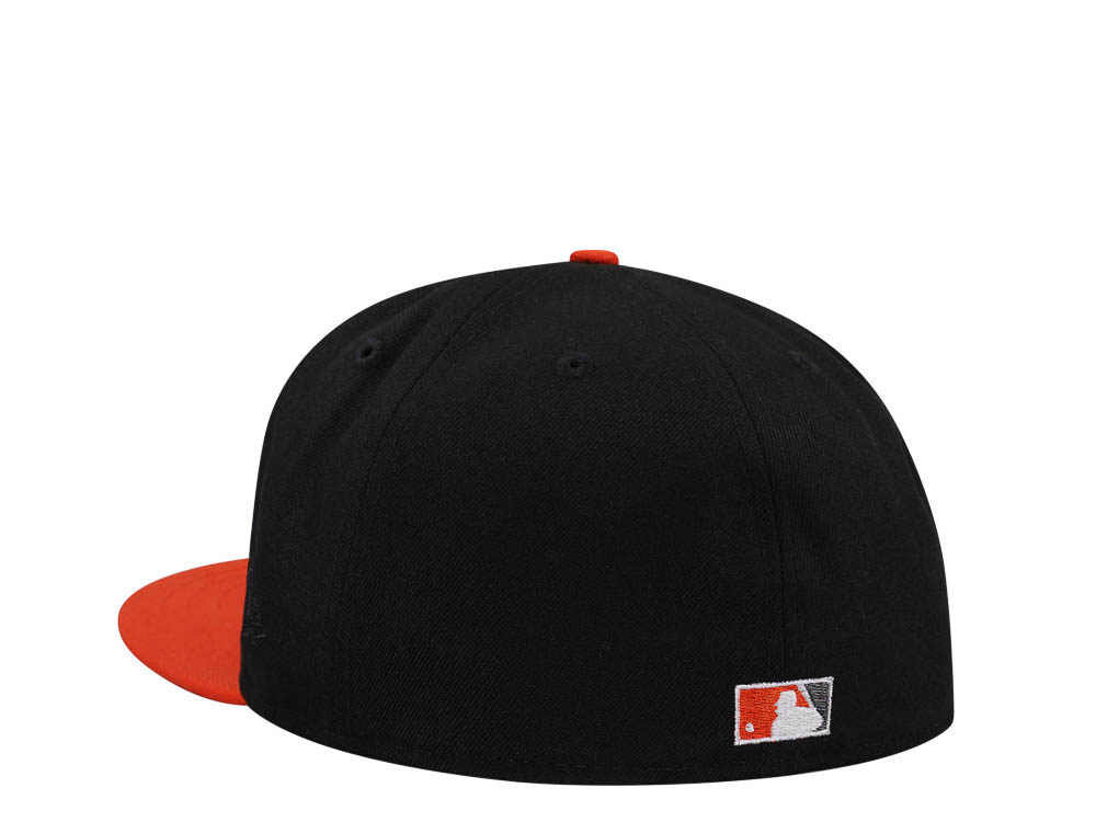 New Era Baltimore Orioles 30th Anniversary Metallic Throwback Two Tone Edition 59Fifty Fitted Gorra