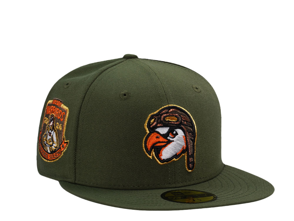 New Era Wilson Warbirds Inaugural Season 2026Rifle Green Edition 59Fifty Fitted Gorra