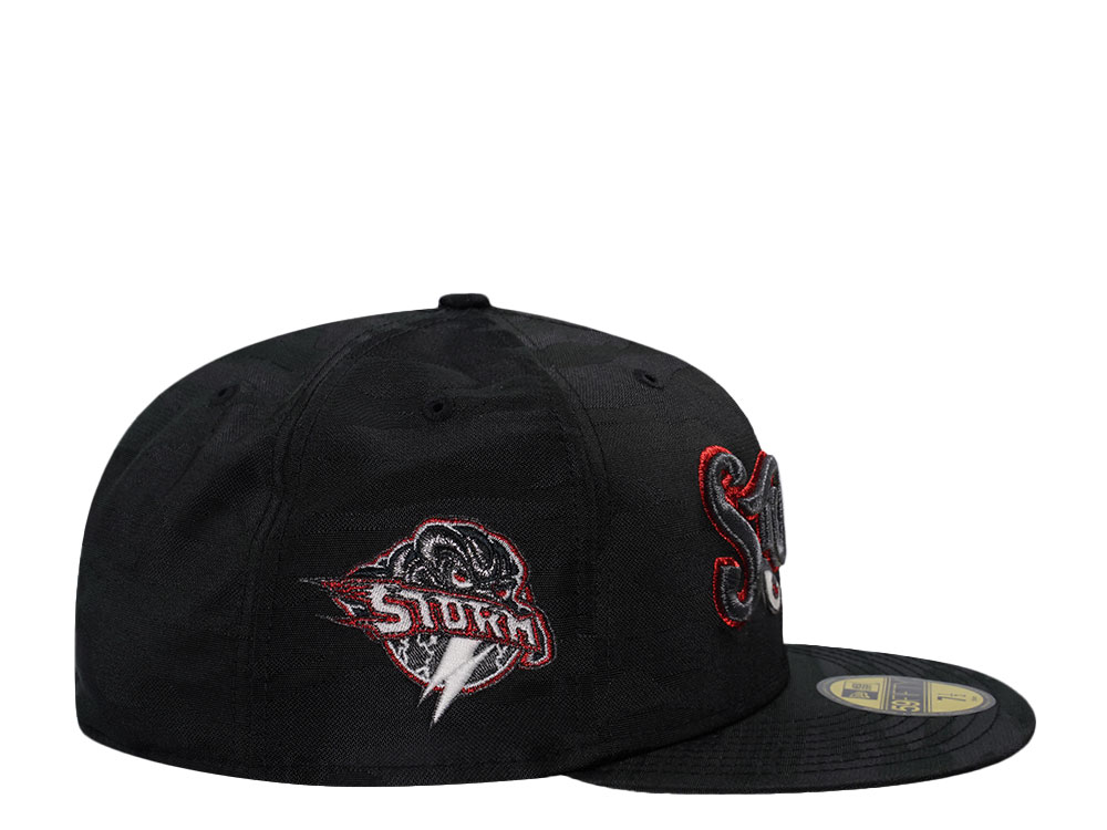 New Era Lake Elsinore Storm Glow Thunder Midnight Camo Edition 59Fifty Fitted Gorra