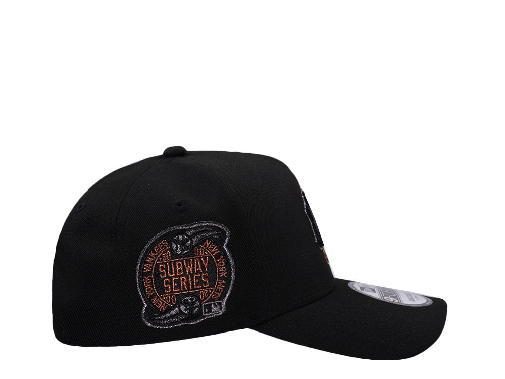 New Era New York Yankees World Series 2000 Black Prime Edition 9Forty A Frame Snapback Gorra