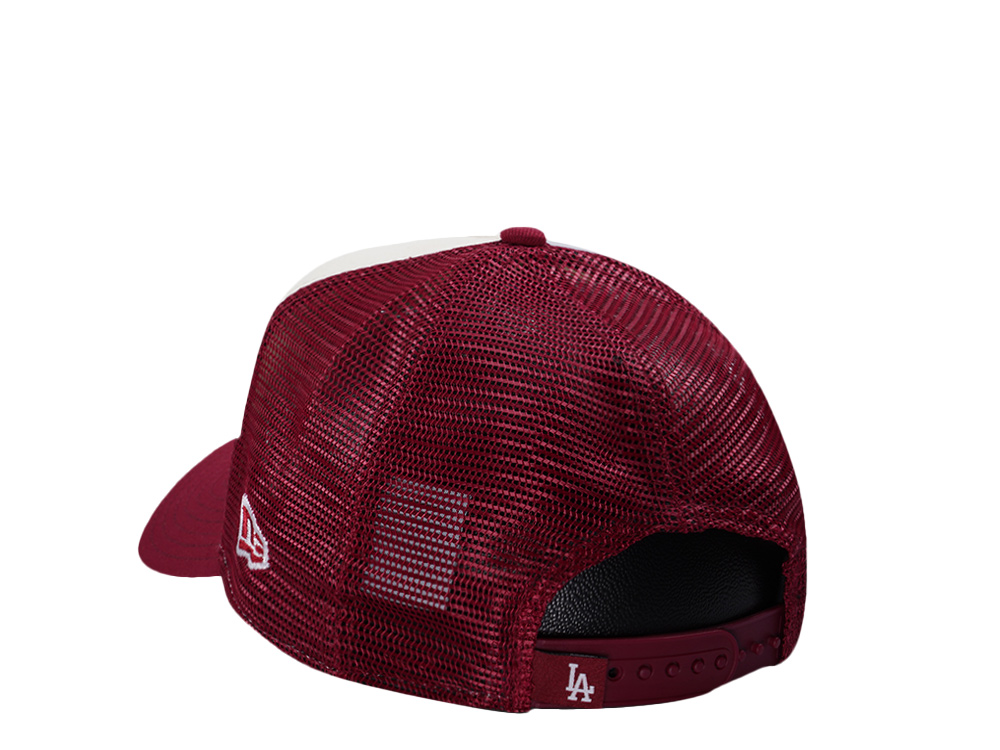 New Era Los Angeles Dodgers Rose Chrome Two Tone Edition 9Forty A Frame Trucker Snapback Gorra
