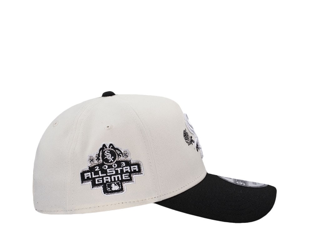 New Era Chicago White Sox All Star Game 2003 Chrome Two Tone Edition 9Forty A Frame Snapback Gorra