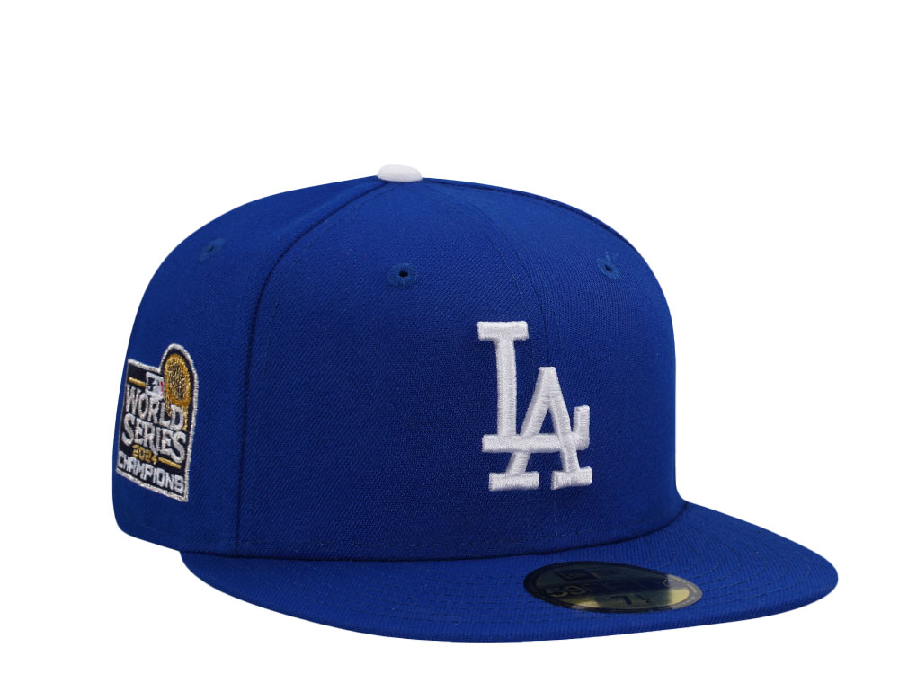New Era Los Angeles Dodgers World Series 2024 MVP Royal Edition 59Fifty Fitted Gorra