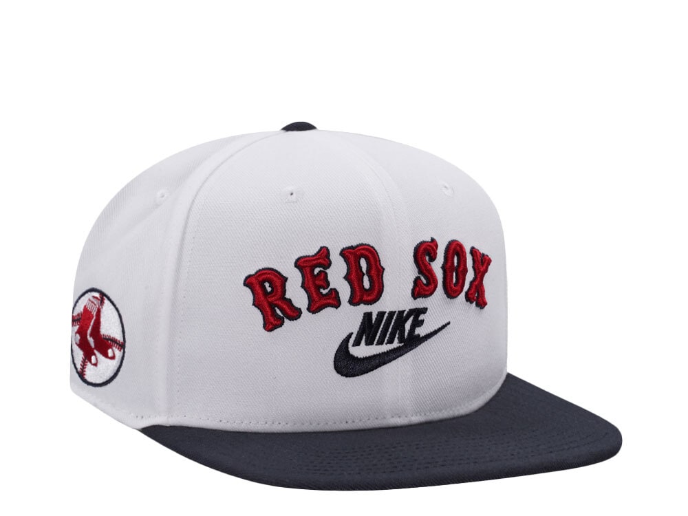 Nike Boston Red Sox 1969 Cooperstown Dri-Fit White Edition Snapback Gorra