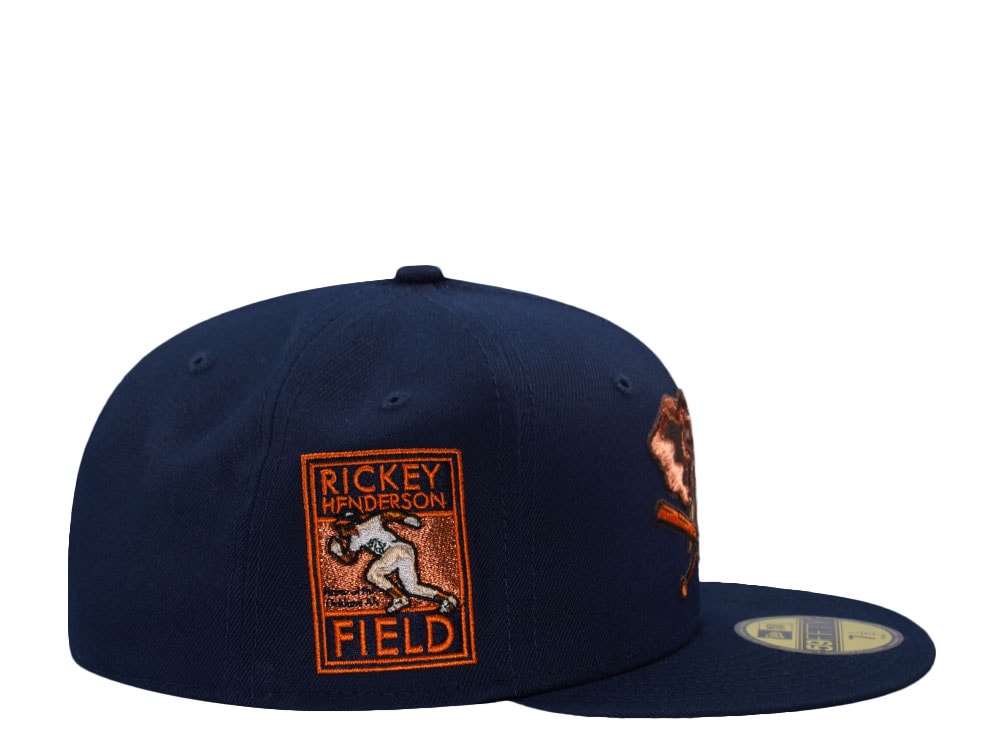 New Era Oakland Athletics Rickey Henderson Filed Copper Prime Edition 59Fifty Fitted Gorra