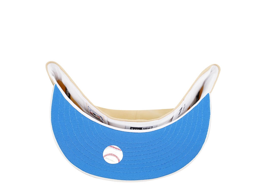 New Era Chicago Cubs World Series 2016 Gold Azure Two Tone Edition 59Fifty Fitted Gorra