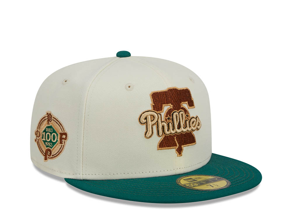 New Era Philadelphia Phillies 100th Anniversary Camp Two Tone Edition 59Fifty Fitted Gorra