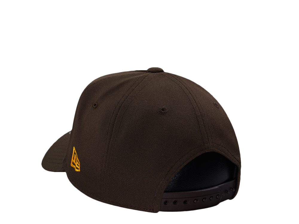 New Era Boston Bruins Centennial Walnut Prime Edition 9Forty A Frame Snapback Gorra
