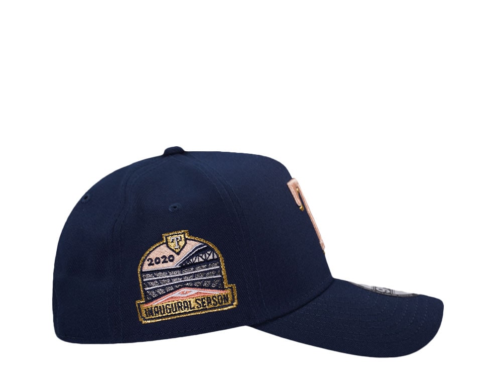 New Era Texas Rangers Inaugural Season 1972 Navy Prime Edition 9Forty A Frame Snapback Gorra
