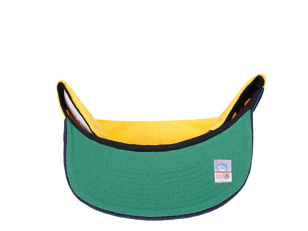 Mitchell & Ness NCAA University of Michigan Sharktooth Hardwood Classic Snapback Gorra