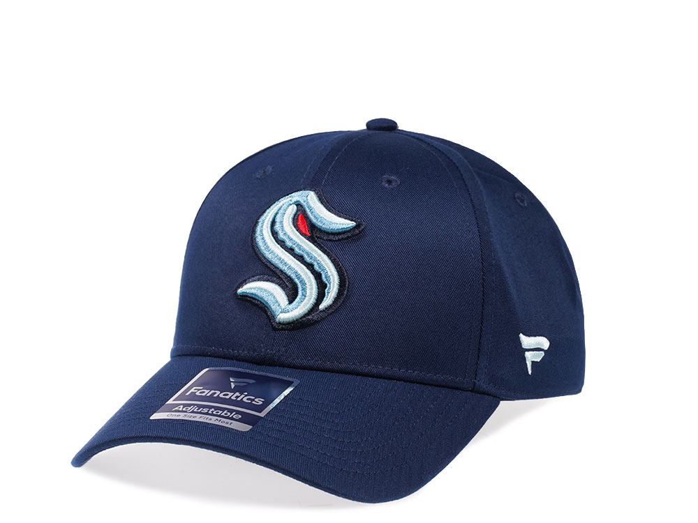 Fanatics Seattle Kraken Classic Strapback Gorra