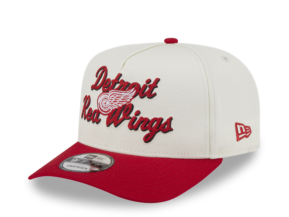 New Era Detroit Red Wings Chainstitch 9Fifty A Frame Snapback Gorra