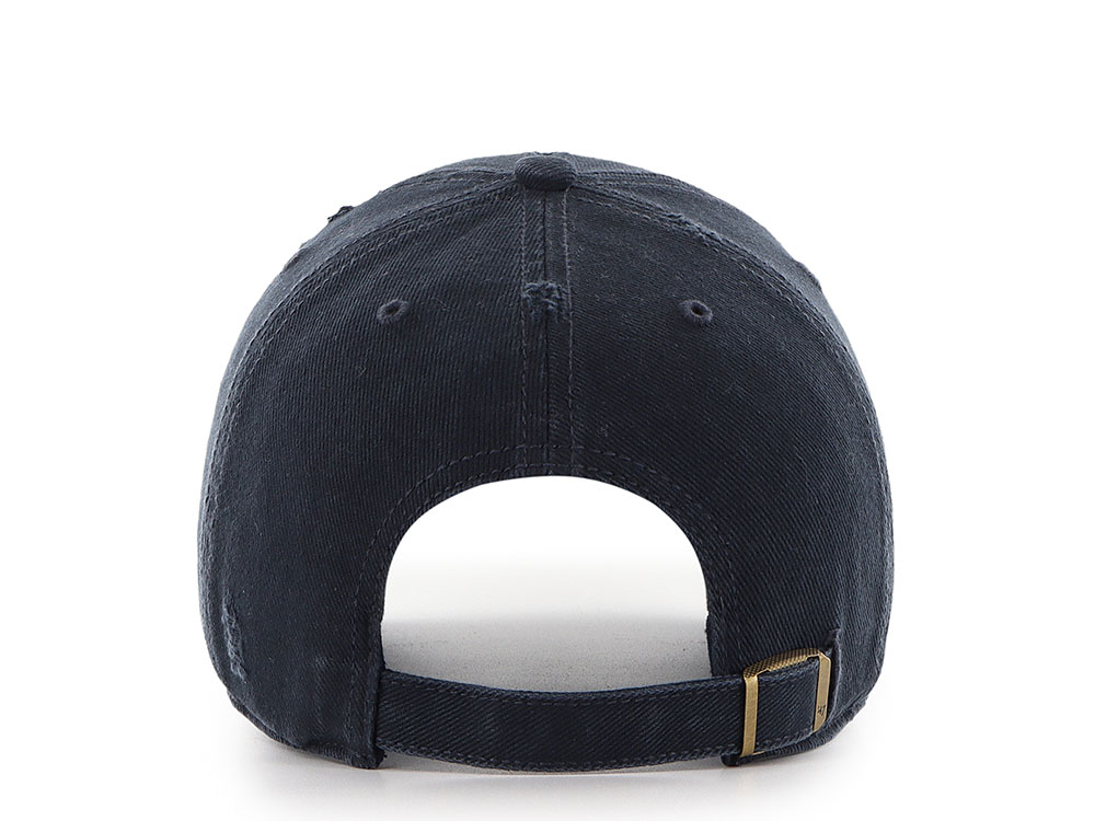47 Brand Toronto Maple Leafs Weathered Navy Clean Up Strapback Gorra