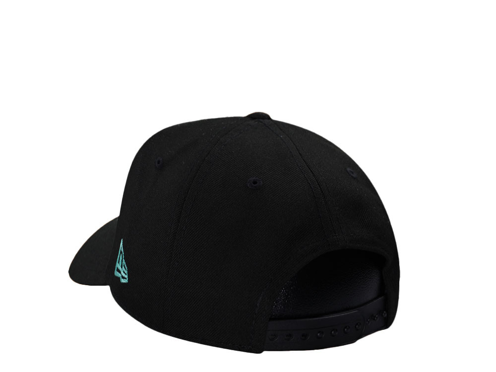 New Era Los Angeles Dodgers Black Tiffany Prime Edition 9Forty A Frame Snapback Gorra