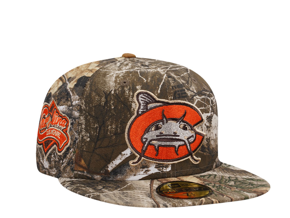 New Era Carolina Mudcats Realtree Edition 59Fifty Fitted Gorra